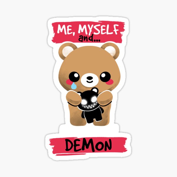 My inner demon Sticker