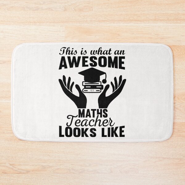 Item preview, This is what an Awesome Maths Teacher Looks Like designed and sold by AuroraApparel.