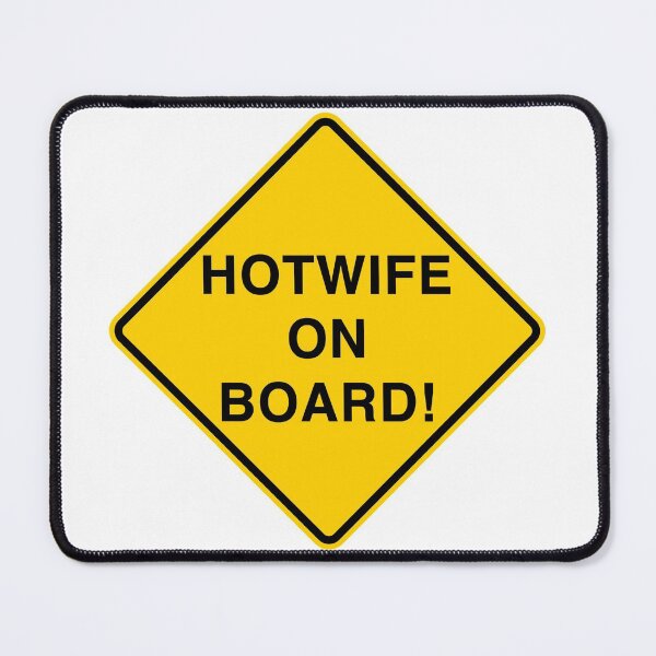 Item preview, Hotwife On Board Sticker designed and sold by Dominus101.