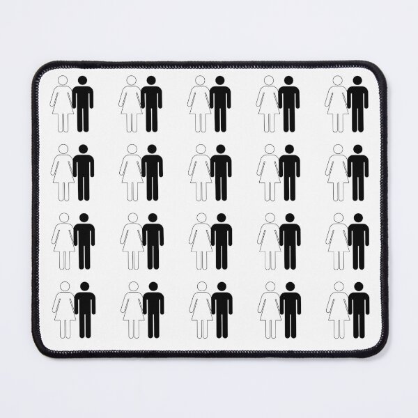 Item preview, Interracial Love Pattern (white) designed and sold by Dominus101.