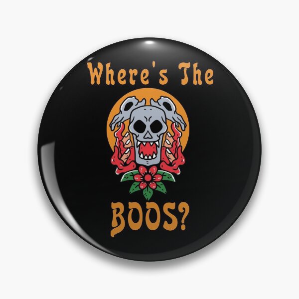 Item preview, Floral Goat Skull Where's The Boos designed and sold by Olhado.