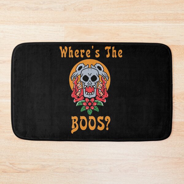 Item preview, Floral Goat Skull Where's The Boos designed and sold by Olhado.