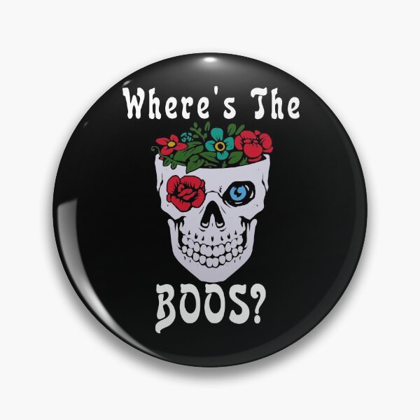 Item preview, Flowers Blooming Skull Where's The Boos designed and sold by Olhado.