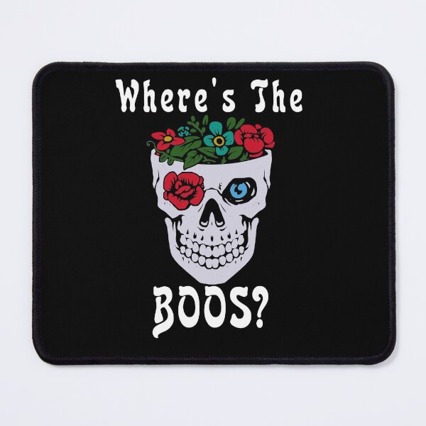 Item preview, Flowers Blooming Skull Where's The Boos designed and sold by Olhado.
