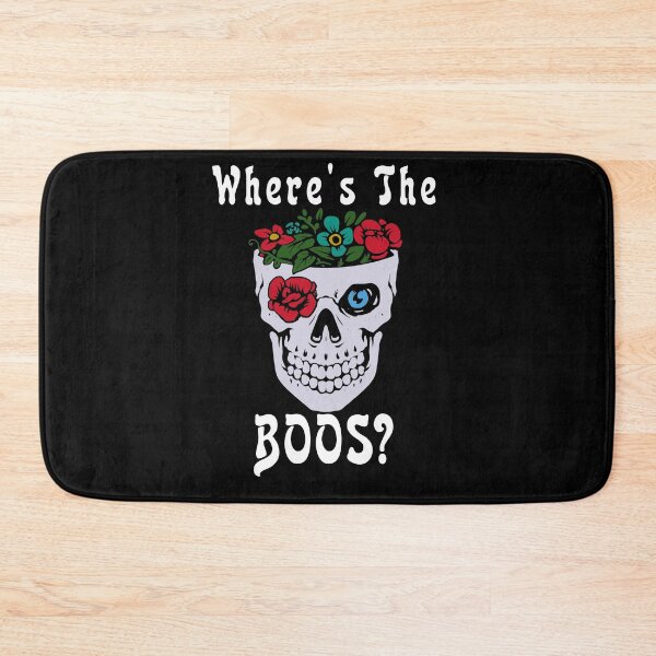 Item preview, Flowers Blooming Skull Where's The Boos designed and sold by Olhado.