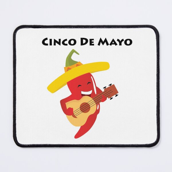 Item preview, Happy Cinco De Mayo Pepper Playing Guitar designed and sold by thewishdesigns.