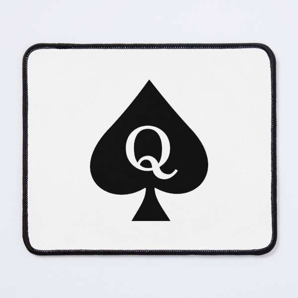 Item preview, Queen of Spades (dark) designed and sold by Dominus101.