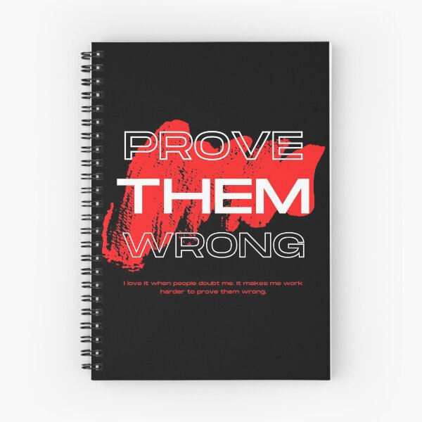 Aperçu de l'œuvre Prouvez-leur le contraire - Citation de motivation créée et vendue par TechDex.