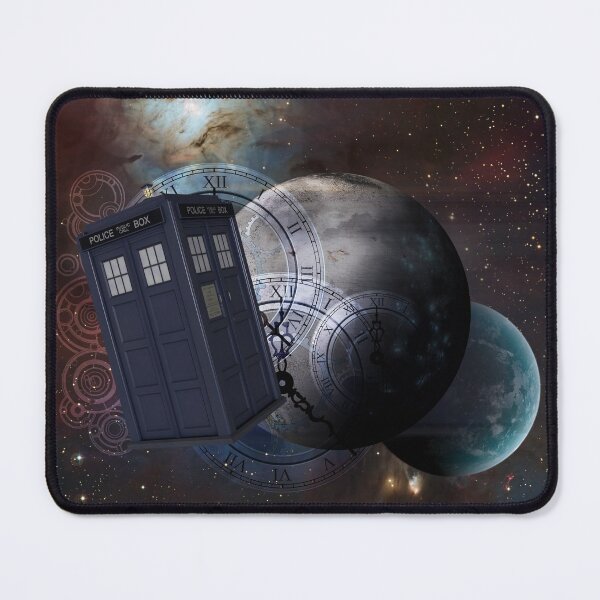 Time Flight 2 Mouse Pad
