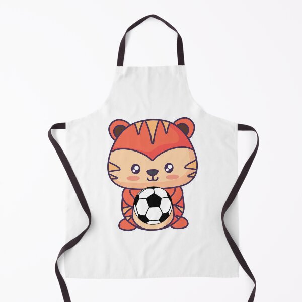 Item preview, Cute Tiger Holding Soccer Ball designed and sold by ijdesigns.