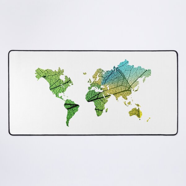 Item preview, Leaf World map designed and sold by Lee's Place.