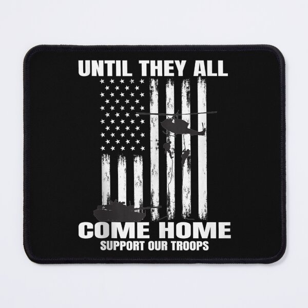 Item preview, Until They All Come Home Support Our Troops American Flag Tank Top designed and sold by FideliaShop.