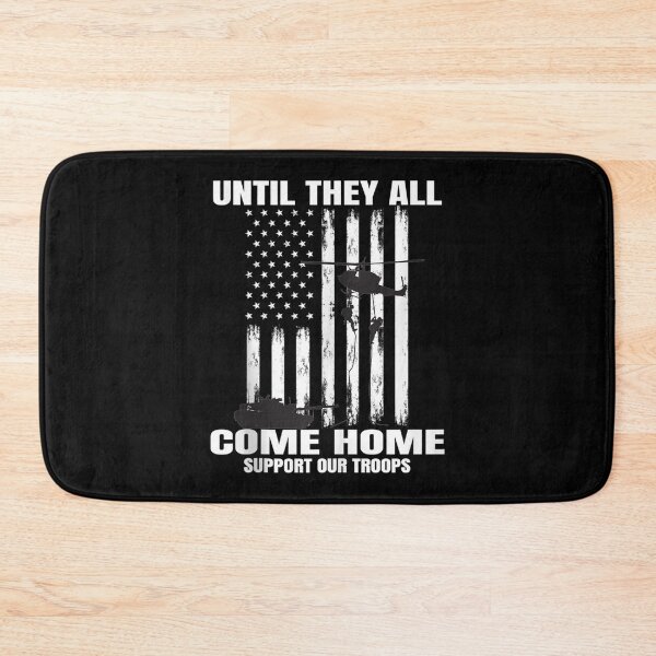 Item preview, Until They All Come Home Support Our Troops American Flag Tank Top designed and sold by FideliaShop.