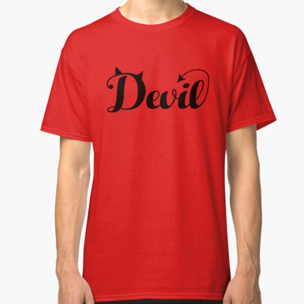 Devil Shirt Classic T-Shirt