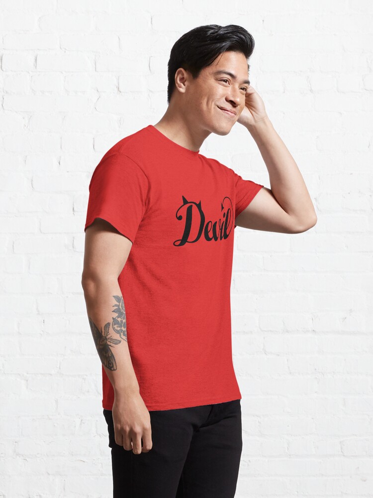 devil shirt men