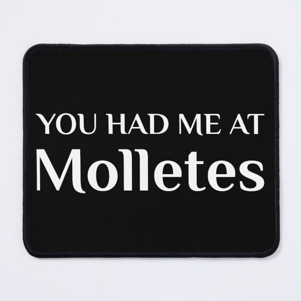 Item preview, Had Me At Molletes Funny Mexican Food Fan designed and sold by Creekman Designs.