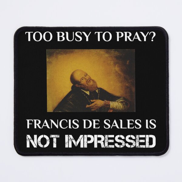 Item preview, St. Francis De Sales Christian Confirmation Saint Pray designed and sold by Creekman Designs.
