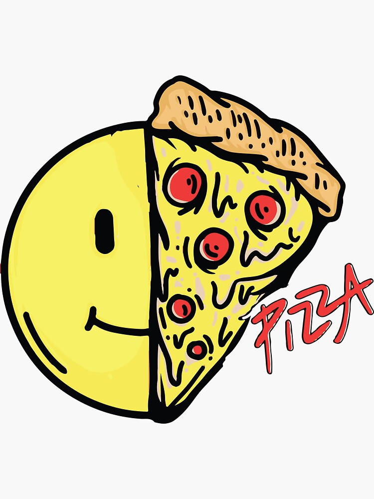 "Vintage Pizza Addiction" Sticker for Sale by DevsayStore Redbubble