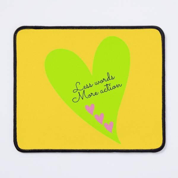 Item preview, LESS WORDS MORE ACTION designed and sold by madscArt.