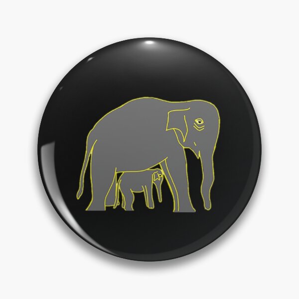 Aperçu de l'œuvre Protégez-moi - Je suis un bébé éléphant. créée et vendue par drawkwardly.
