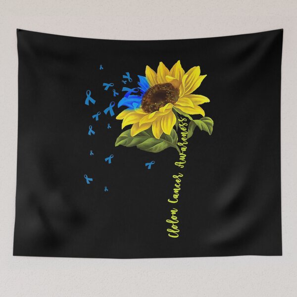 Item preview, Colon Cancer Awareness Sunflower  designed and sold by GodivaShop.