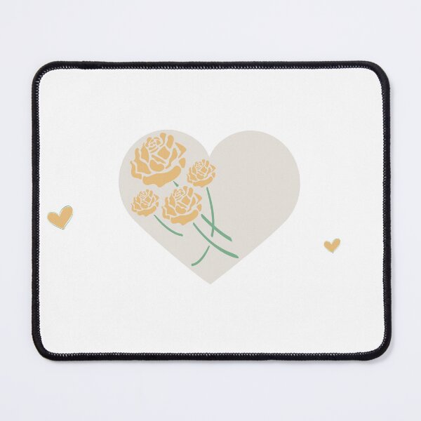 Item preview, Yellow open roses lying in a heart - yellow rose - zoe rose designed and sold by Amalzaki.