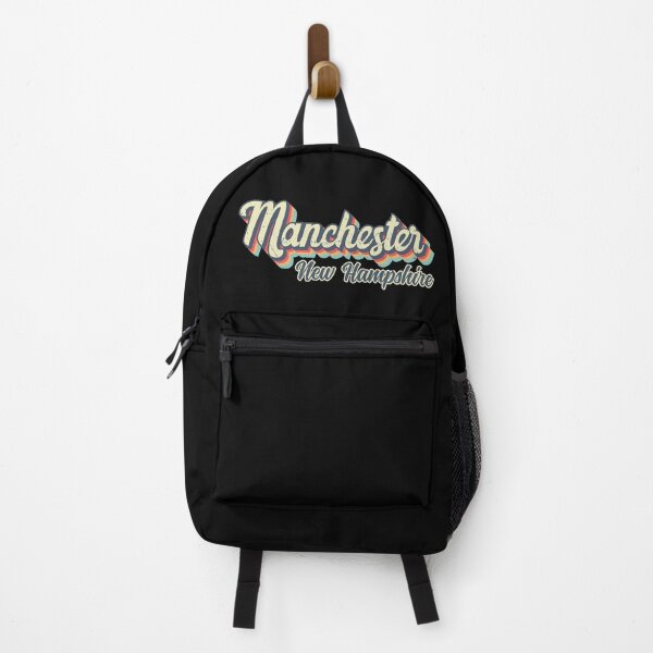 Item preview, Manchester city New Hampshire Retro Vintage 70s rainbow designed and sold by Teelogic.