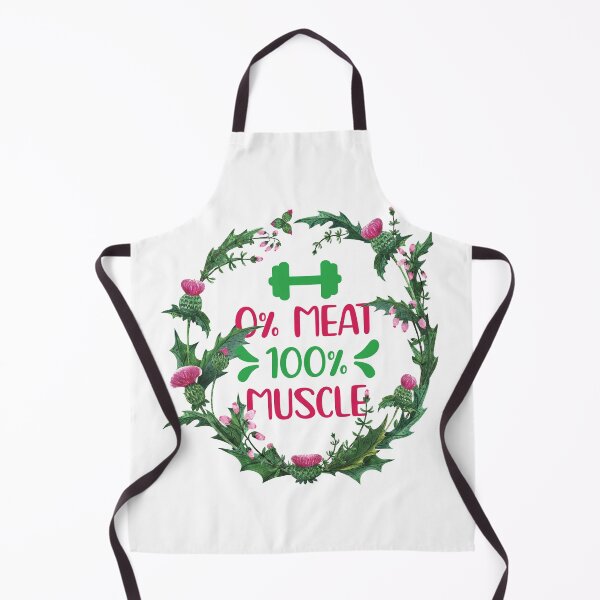 Item preview, 0% Meat 100% Muscle Floral Watercolor designed and sold by bumperapparels.