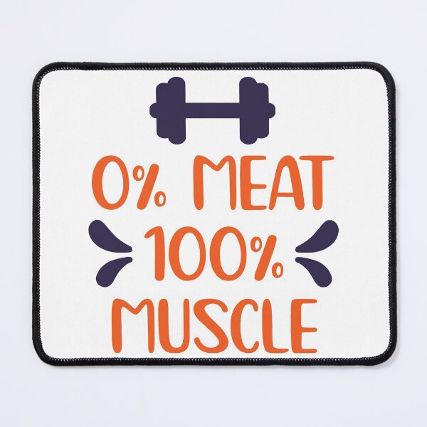 Item preview, 0% Meat 100% Muscle Boho designed and sold by bumperapparels.