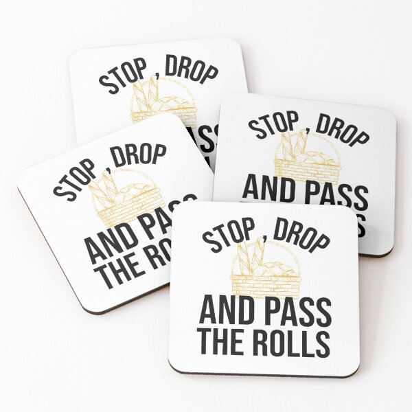 Item preview, Stop, Drop And Pass The Rolls designed and sold by crazydotdesigns.
