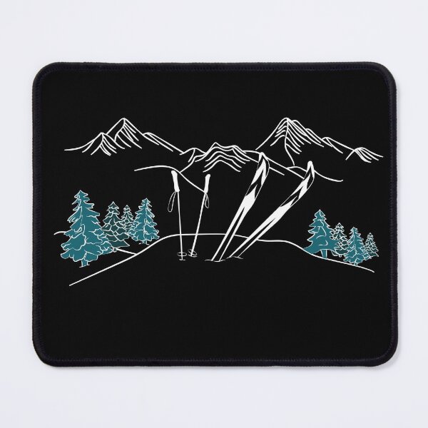 Item preview, Ski You Later Winter Sports Scene designed and sold by TheInkElephant.