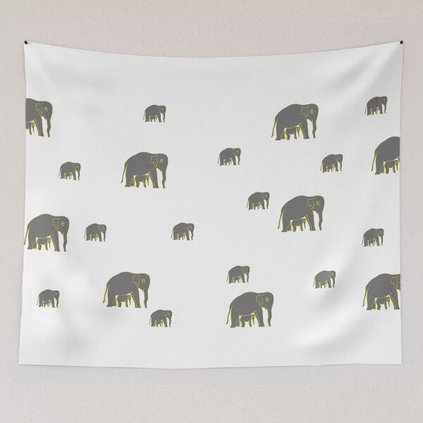 Item preview, Elephant's Team - Protect the weaker ones ! designed and sold by drawkwardly.