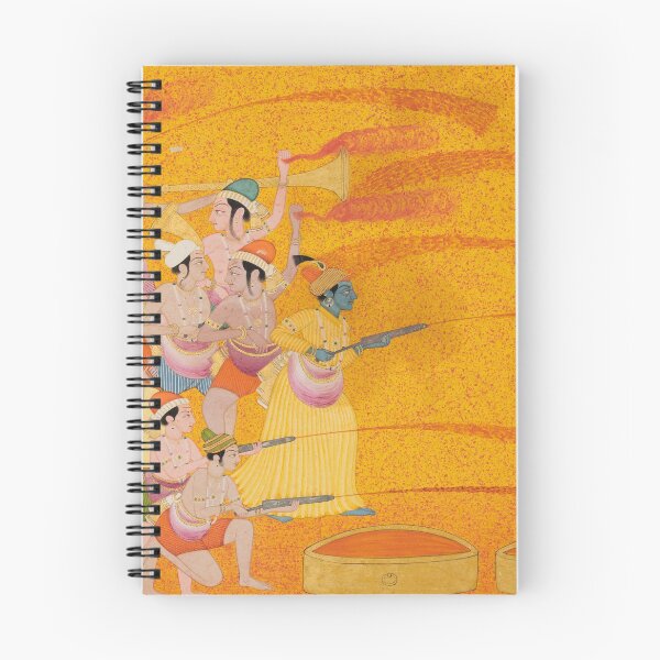 Item preview, Krishna Celebrates Holi designed and sold by HinduArtGallery.