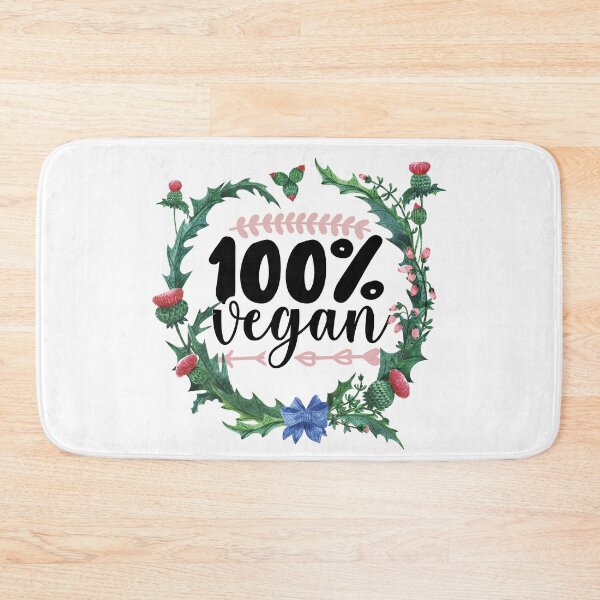 Item preview, 100% Vegan Floral Watercolor designed and sold by bumperapparels.