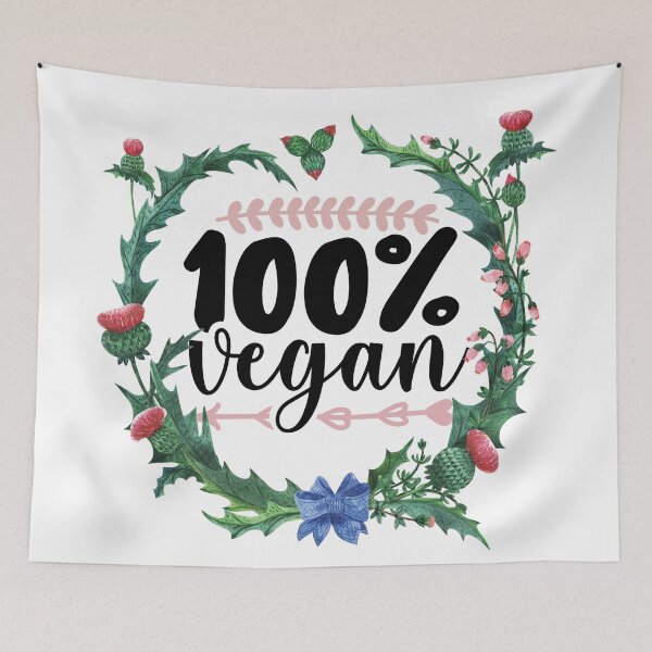 Item preview, 100% Vegan Floral Watercolor designed and sold by bumperapparels.