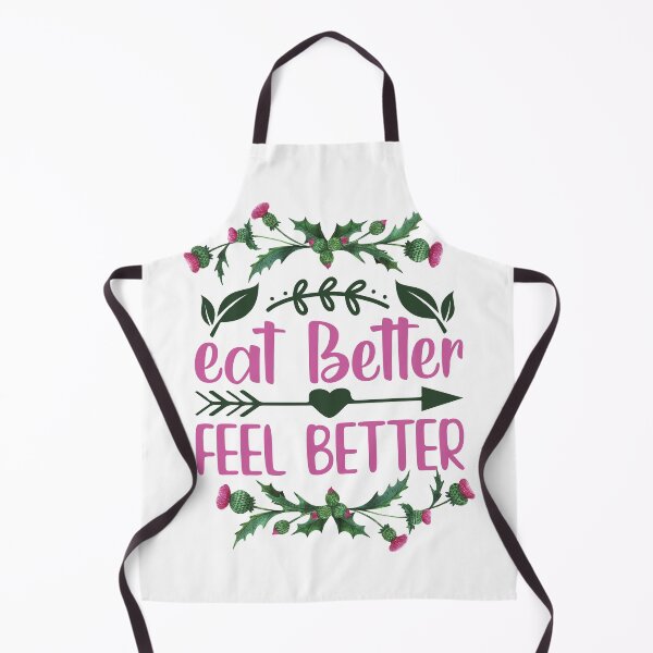 Item preview, Eat Better Feel Better Floral Watercolor designed and sold by bumperapparels.