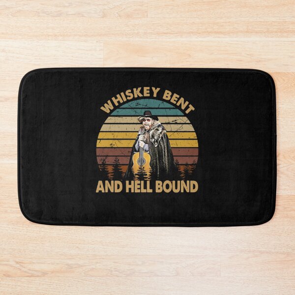 Item preview, Hank Williams Jr T-ShirtVintage Whiskey Bent - Hank Williams Jr - Hell Bound  designed and sold by GLTee.