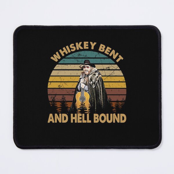 Item preview, Hank Williams Jr T-ShirtVintage Whiskey Bent - Hank Williams Jr - Hell Bound designed and sold by GLTee.