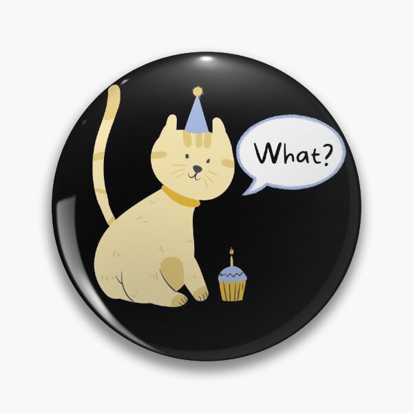 Item preview, Funny Cat Happy Birthday designed and sold by Kokumber Creations.