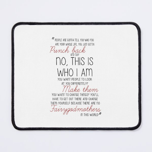 Item preview, Once Upon a Time - Emma Swan Quote Red designed and sold by lauravanniekerk.