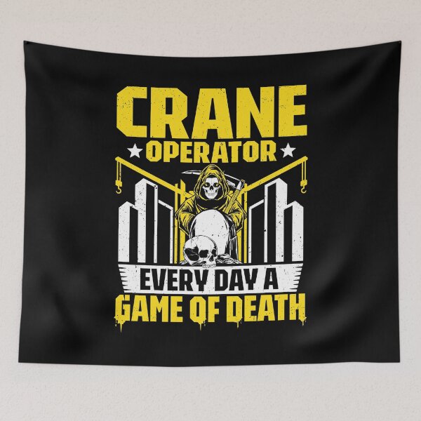 Item preview, Crane Operator Crane Driver Heavy Equipment designed and sold by Krautshirts.