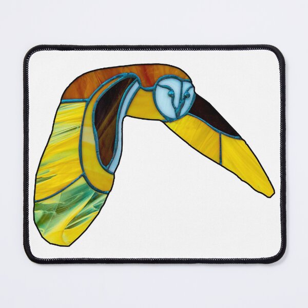 Item preview, Stained Glass Barn owl designed and sold by Dalyndigital Photography.