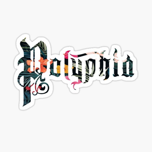 Fleurs de polyphia Sticker