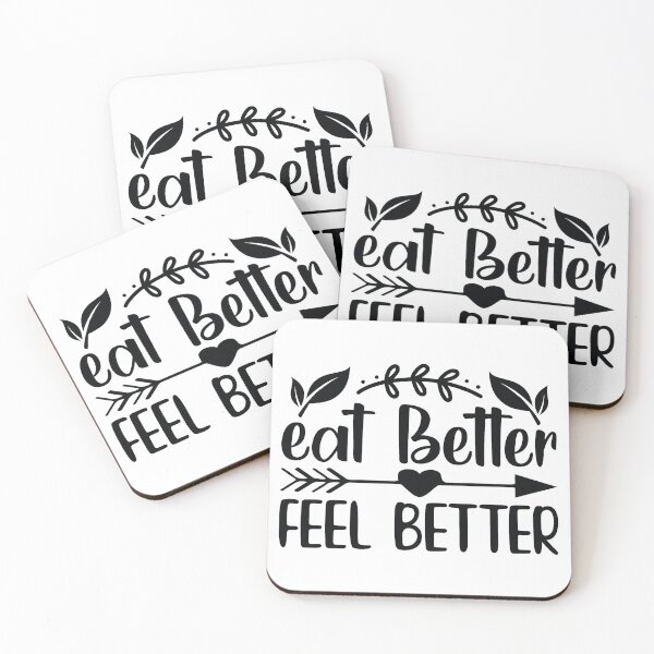 Item preview, Eat Better Feel Better designed and sold by bumperapparels.