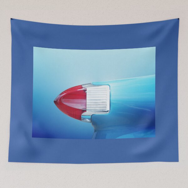 Item preview, US American classic car 88 1956 tail fin abstract designed and sold by Beate Gube.
