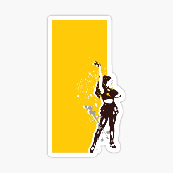 Strike a pose 001 Sticker