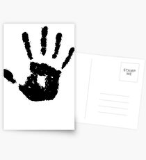 The Elder Scrolls - Dark Brotherhood Symbol (Black) Postcards