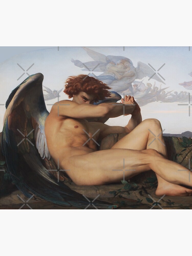 Disover Fallen Angel by Alexandre Cabanel Tapestry