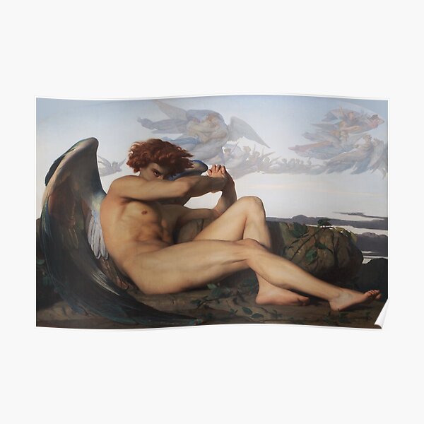 Fallen Angel by Alexandre Cabanel Poster