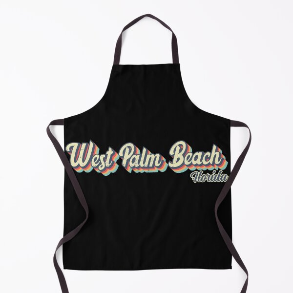 Item preview, West Palm Beach city Florida Retro Vintage 70s rainbow designed and sold by Teelogic.